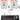(2) Rockville RF WEDGE WHITE RGBWA+UV Wireless DMX Up Lights+384 Ch. Controller