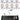 (8) Rockville RF WEDGE WHITE RGBWA+UV Wireless DMX Up Lights+384 Ch. Controller
