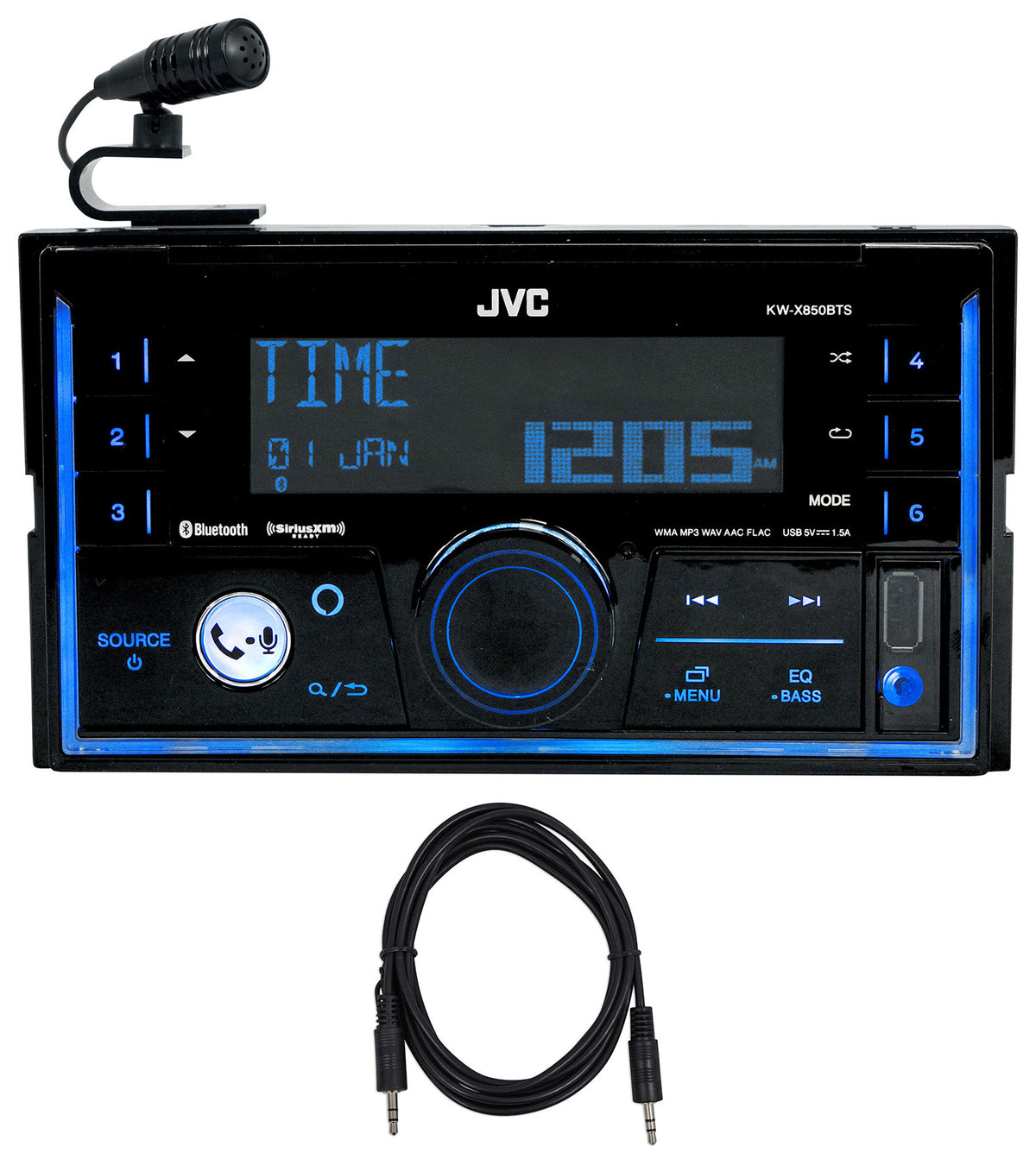 KW-X850BTS + TS1224