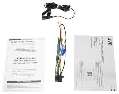 KD-T920BTS CD Receiver & Install Kit for 1987-1995 Jeep Wrangler YJ
