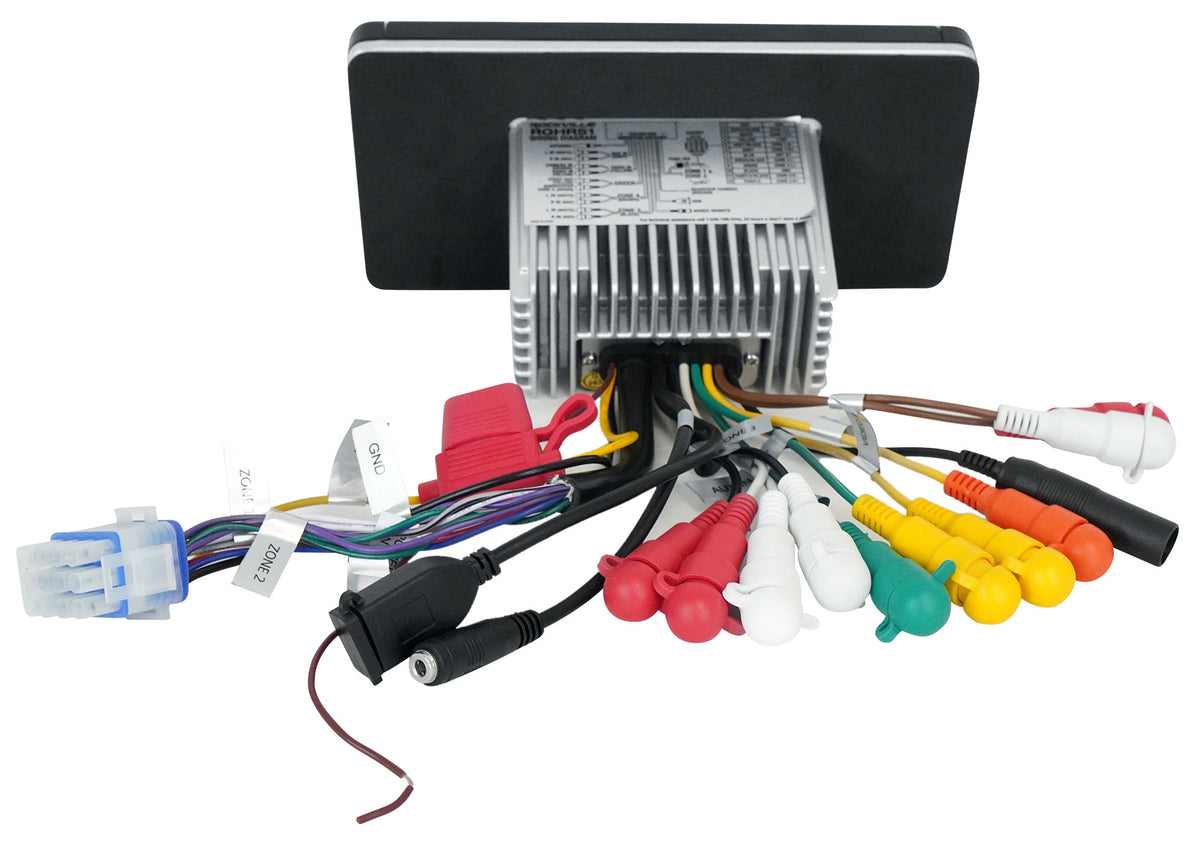 RGHR51 5 Zone Marine Receiver w/Bluetooth+6-Channel Amplifier+Remotes