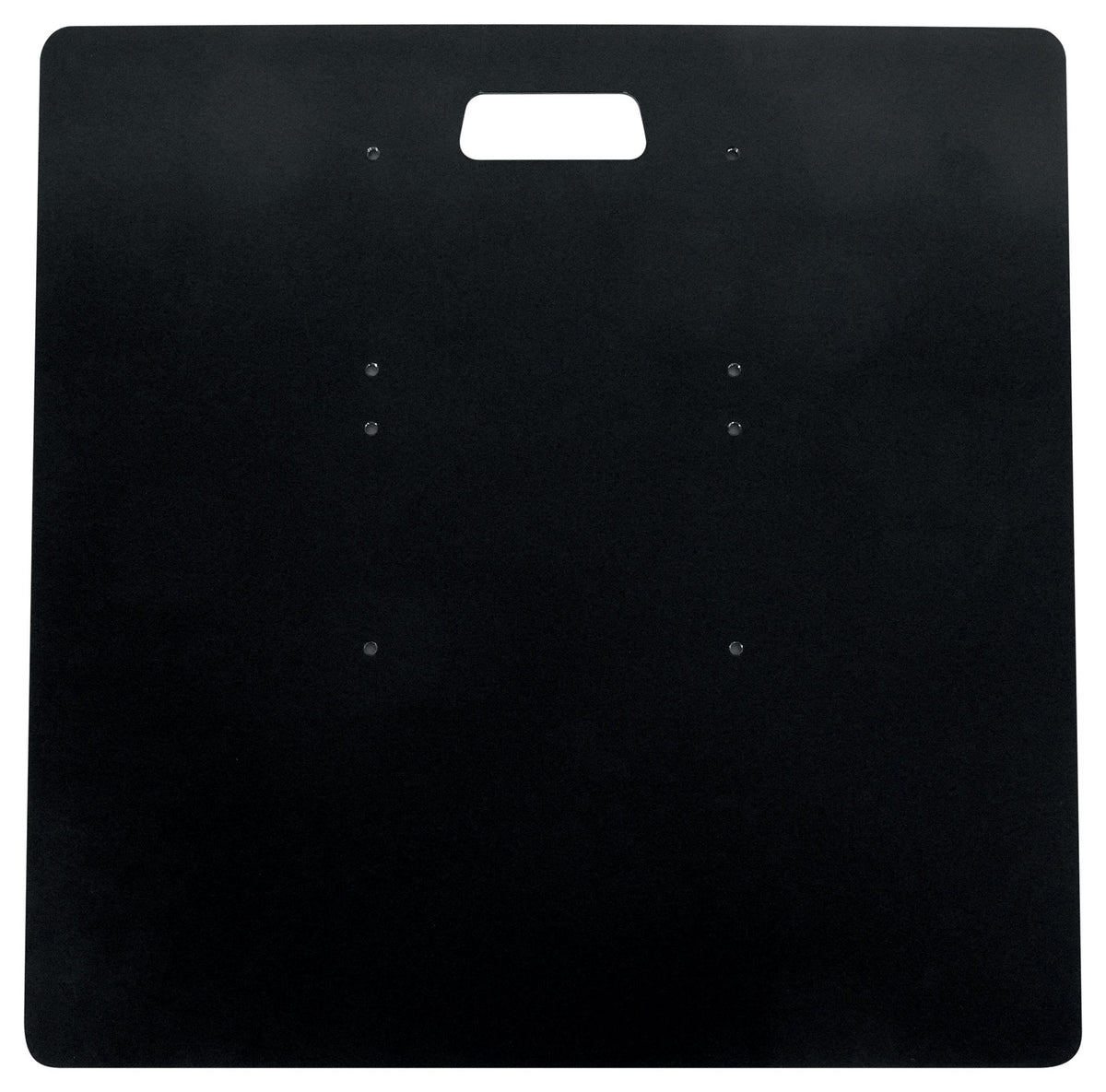 (1) Rockville RTP33-TV White/Black Totem DJ Speaker/Lighting Stand w/ TV Mount