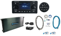 RGHR51 5 Zone Marine Receiver w/Bluetooth+6-Channel Amplifier+Remotes