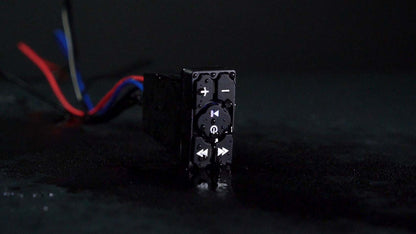 Rockville RockerBT Rocker Switch Bluetooth Controller+Aux For RZR/ATV/UTV/Cart