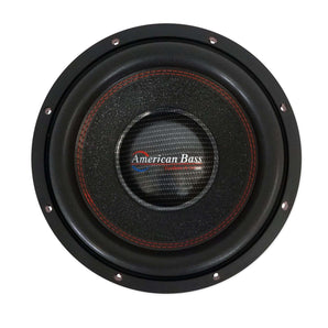 American Bass HAWK 1244 12" 3000w Peak/1500w RMS Car Subwoofer w/Cooling Ring