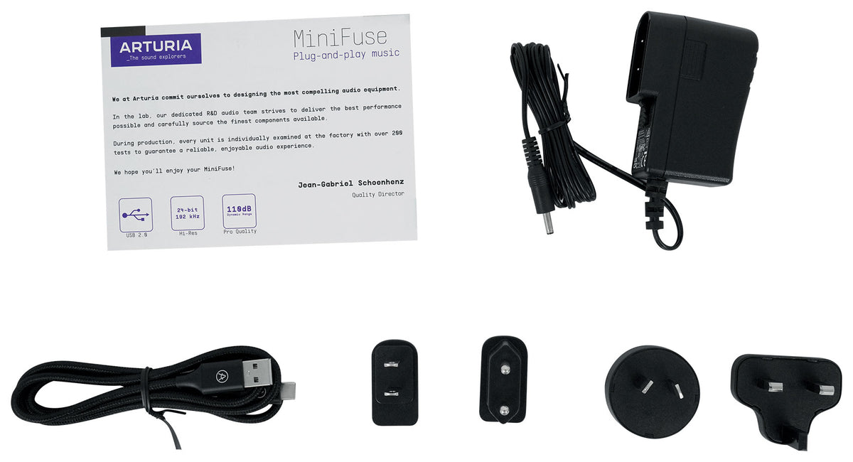 Minifuse 4 Black+(2) RCM03+(2) PRO-M50-1