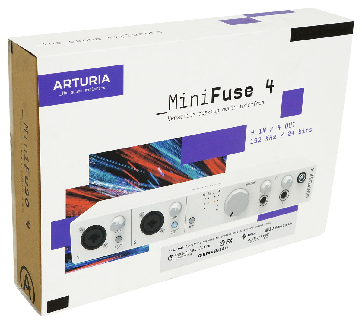 Minifuse 4 White+(2) RCM03+(2) PRO-M50-1