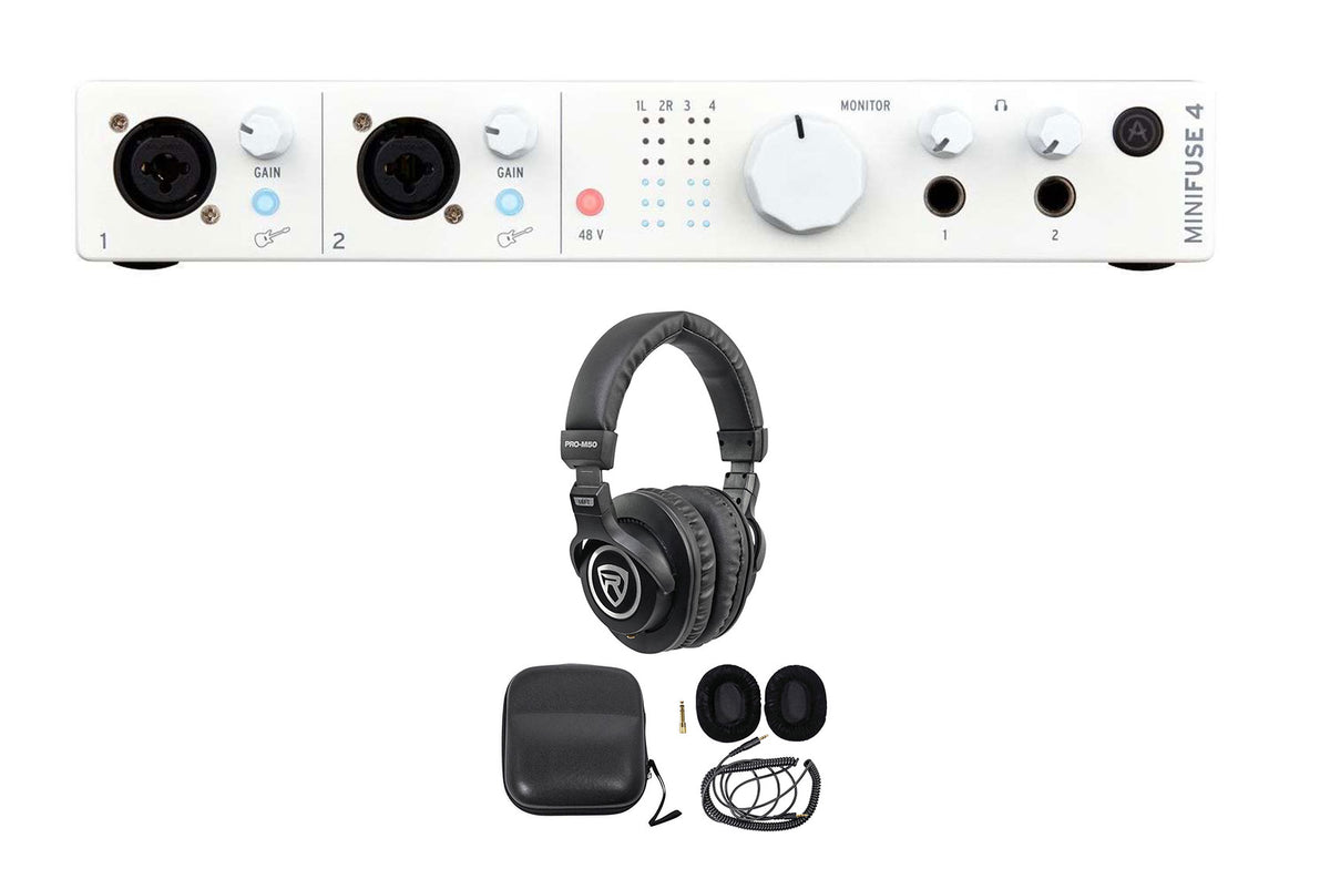 Minifuse 4 White+PRO-M50