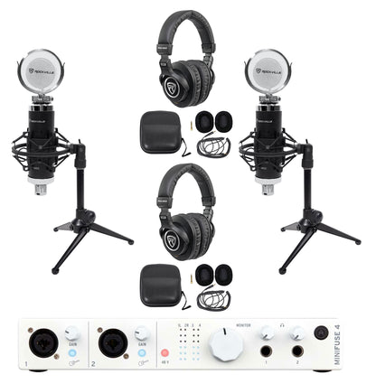 Minifuse 4 White+(2) RCM03+(2) PRO-M50-1
