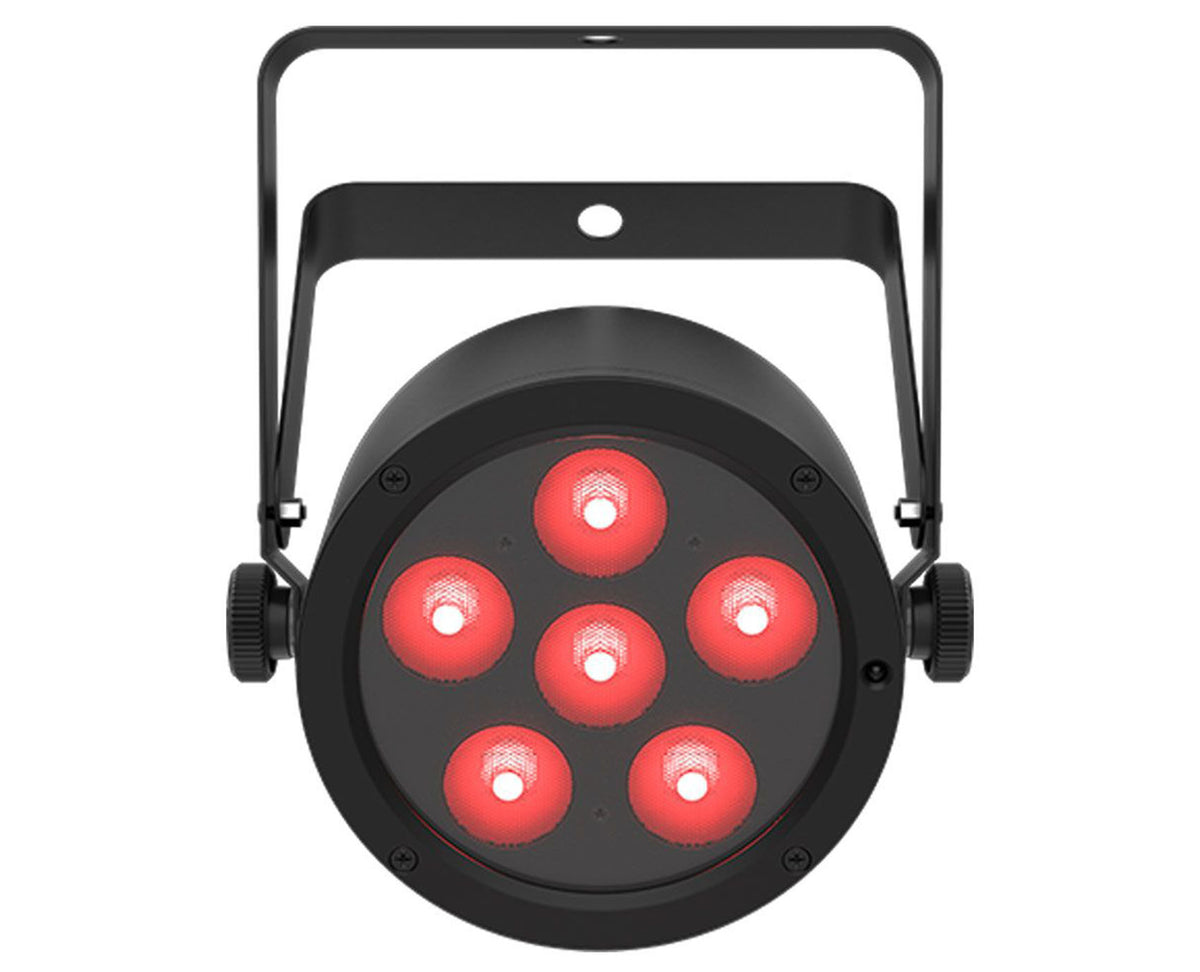Chauvet DJ SlimPAR Q6 ILS RGBA LED D-Fi USB DMX Par Can Party/Stage Wash Light