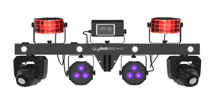 Chauvet DJ GigBAR MOVE + ILS Lighting System w/ Tripod+Footswitch+Remote+Bags.