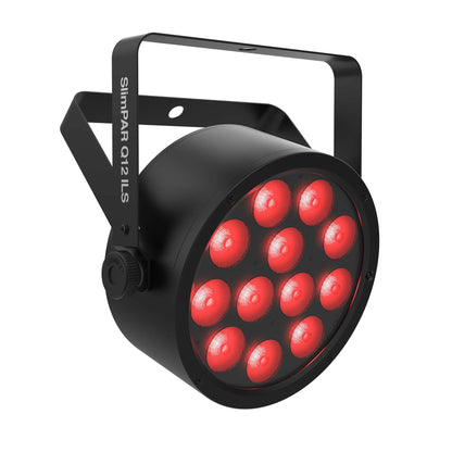 Chauvet DJ SlimPACK Q12 ILS (4) SlimPAR Q12 ILS RGBA Lights+DMX Cables+Carry Bag