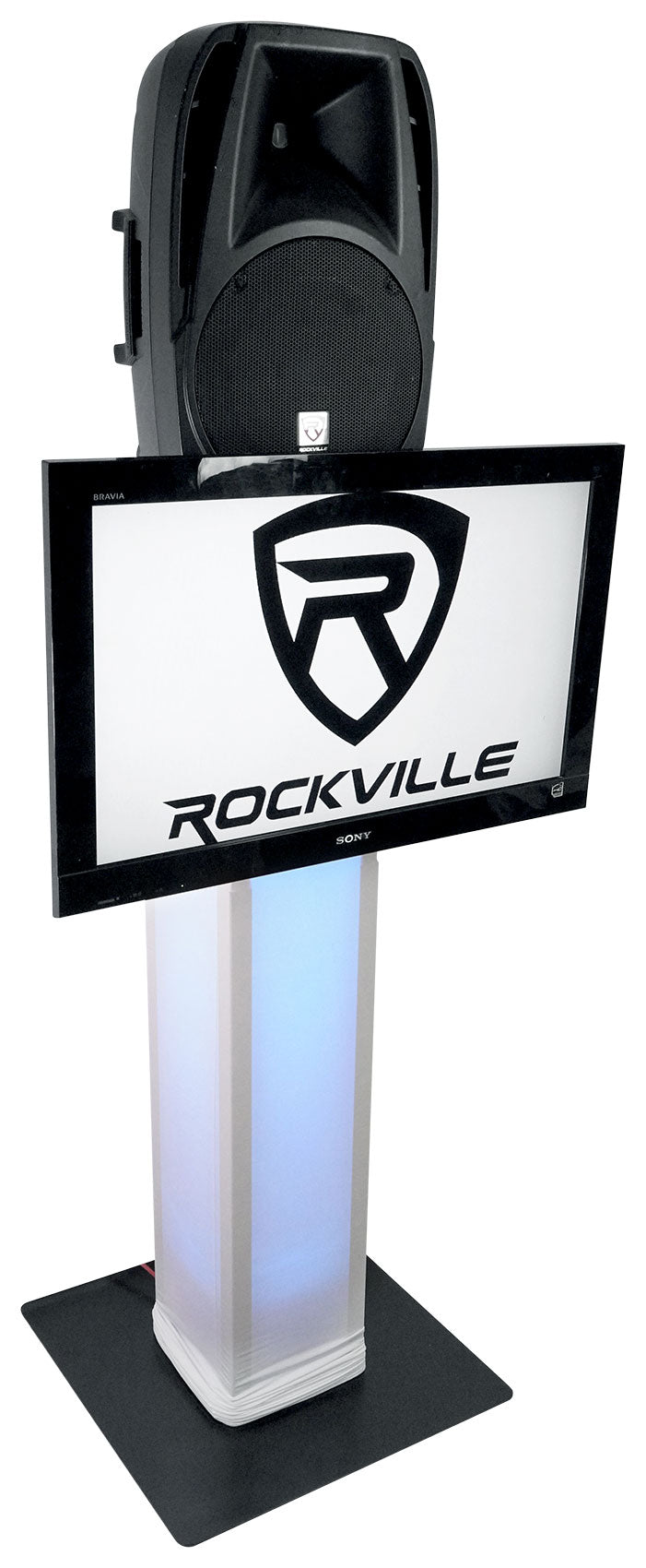 RTP33‑TV Black 2-Pack + White Totem Plates Bundle