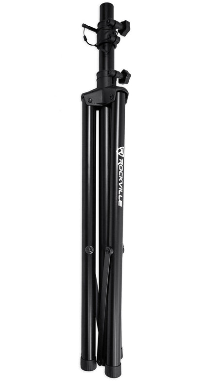 Rockville Lighting Stand For Moving Head/Gobo/Beam/Spot/Effect Light+White Scrim