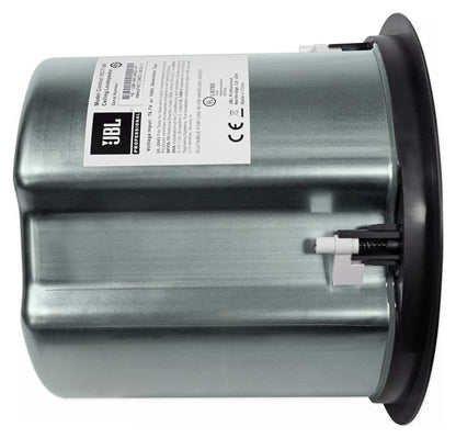 (2) JBL Control 18C/T-BK 8" 70v Commercial Black Ceiling Speakers For Restaurant