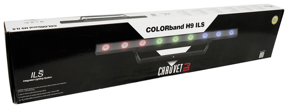 Chauvet DJ COLORband H9 ILS Hex-Color LED Wash/Strip Light Chase Effect/Blinder