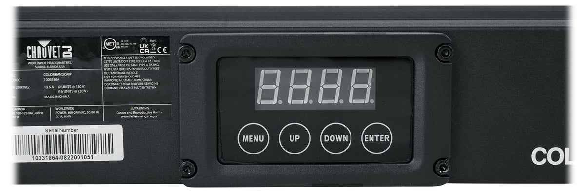 Chauvet DJ COLORband Q4 IP Outdoor-Rated DMX RGBA LED Strip/Wash/Blinder Light