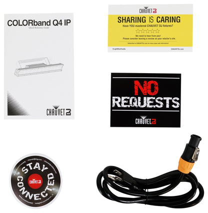Chauvet DJ COLORband Q4 IP Outdoor-Rated DMX RGBA LED Strip/Wash/Blinder Light