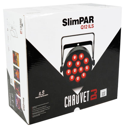 Chauvet DJ SlimPAR Q12 ILS RGBA LED D-Fi USB DMX Par Can Party/Stage Wash Light