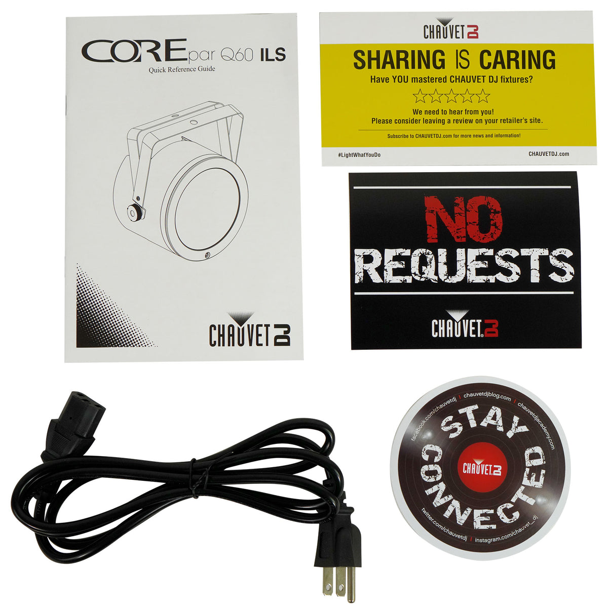 Chauvet DJ COREpar Q60 ILS 60 Watt RGBA COB LED D-Fi USB DMX Par Can Wash Light