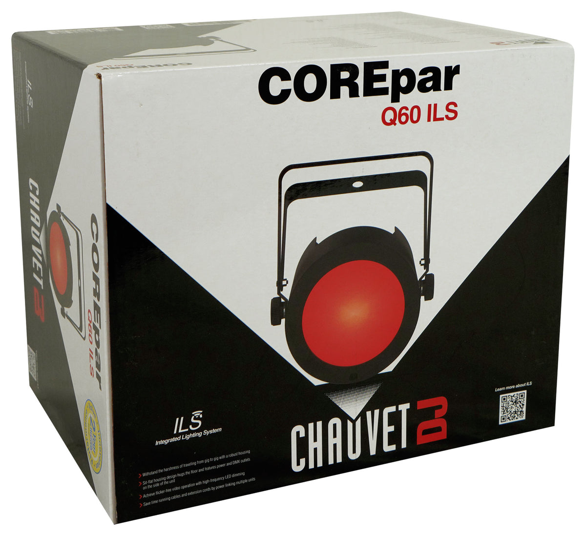 Chauvet DJ COREpar Q60 ILS 60 Watt RGBA COB LED D-Fi USB DMX Par Can Wash Light