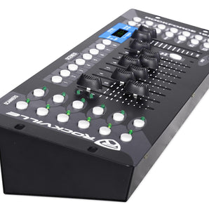 (6) Rockville WET PAR PRO Indoor/Outdoor Par Can Wash Up Lights+DMX Controller