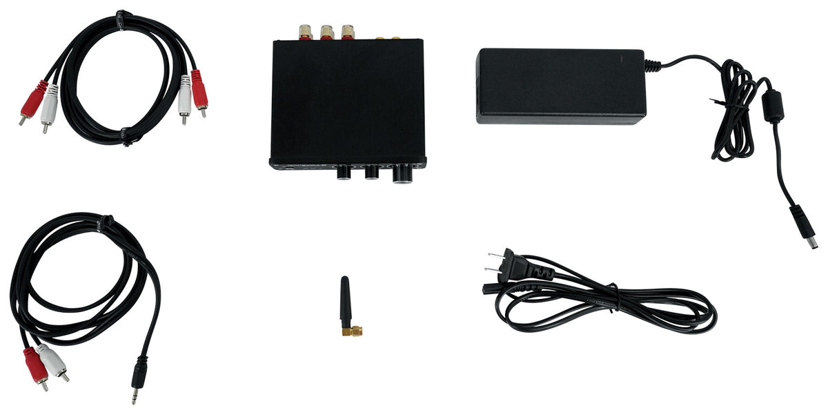 Rockville BLUAMP 21 BLACK 2.1 Channel Bluetooth Home Audio Amplifier Receiver