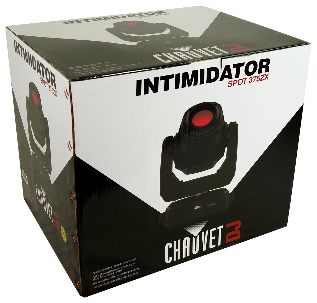Chauvet DJ Intimidator Spot 375ZX 200w Compact LED DMX Moving Head Light 375Z X