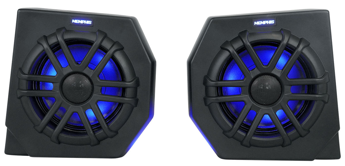 Pair Memphis Audio CANAMDEF65FE 75w RMS Speaker Pods For 2018+ Can Am Defender