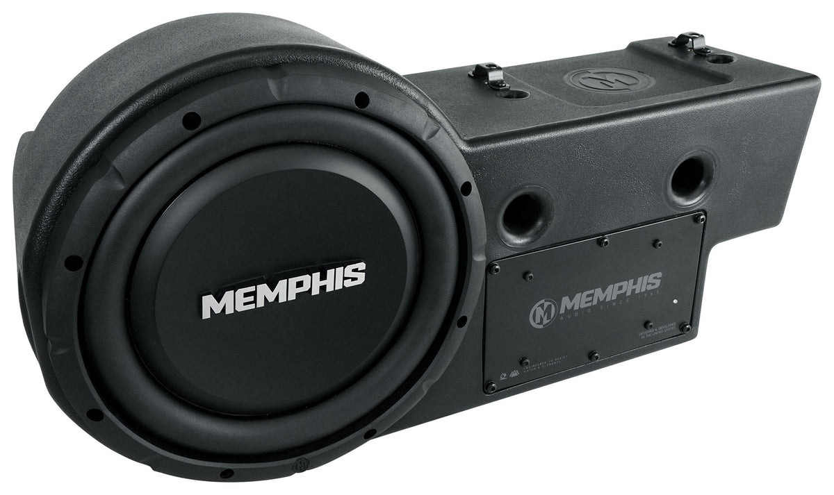 Memphis GEN10SE 400w 10" Powered Subwoofer+Enclosure For 2016+ Polaris General