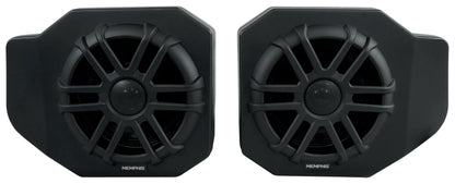 Pair Memphis Audio RNGR65FE18 75w RMS LED Speaker Pods For 2018+ Polaris Ranger