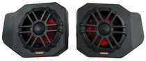 Pair Memphis Audio RNGR65FE18 75w RMS LED Speaker Pods For 2018+ Polaris Ranger