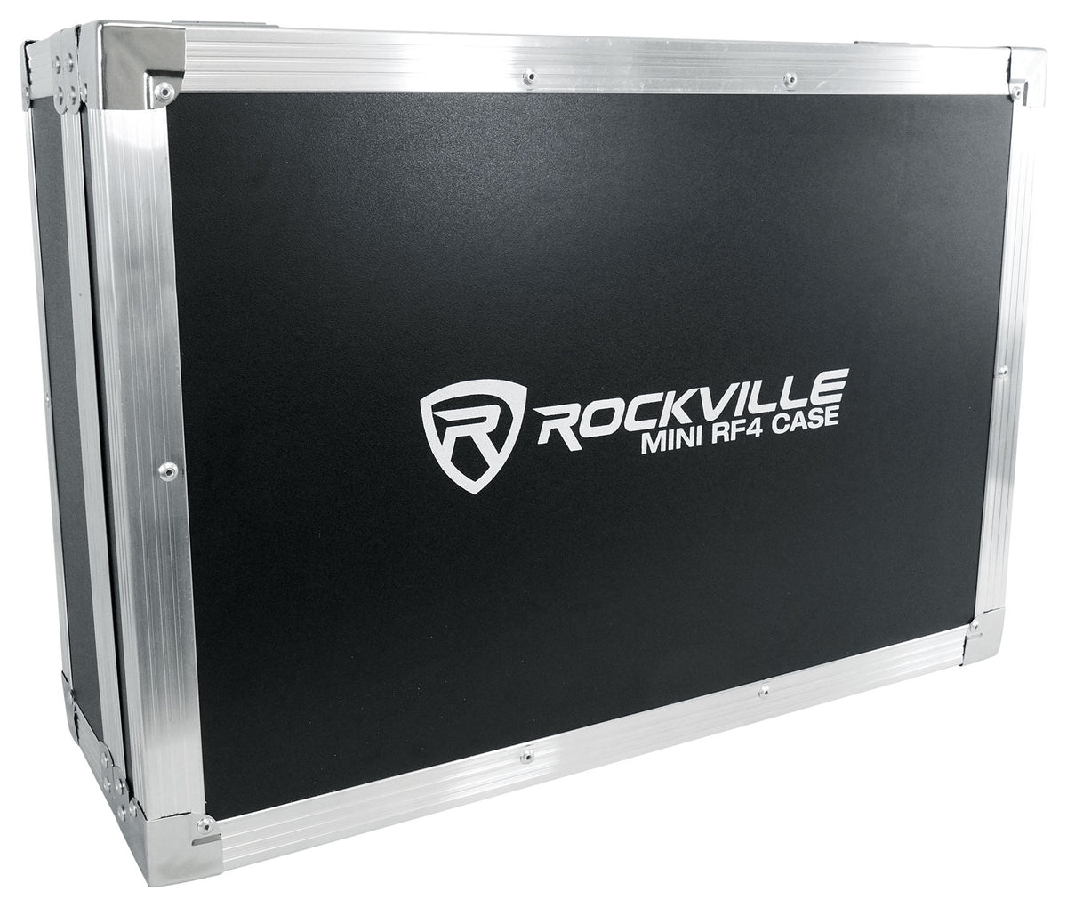 Rockville MINI RF4 CHARGE PACKAGE 8 Battery DJ Lights+Case+Remotes+Wireless DMX