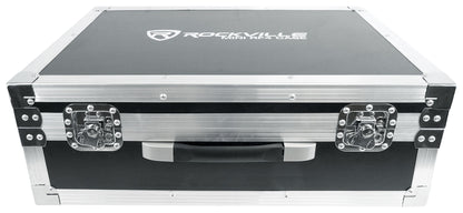 Rockville MINI RF4 CHARGE PACKAGE 8 Battery DJ Lights+Case+Remotes+Wireless DMX
