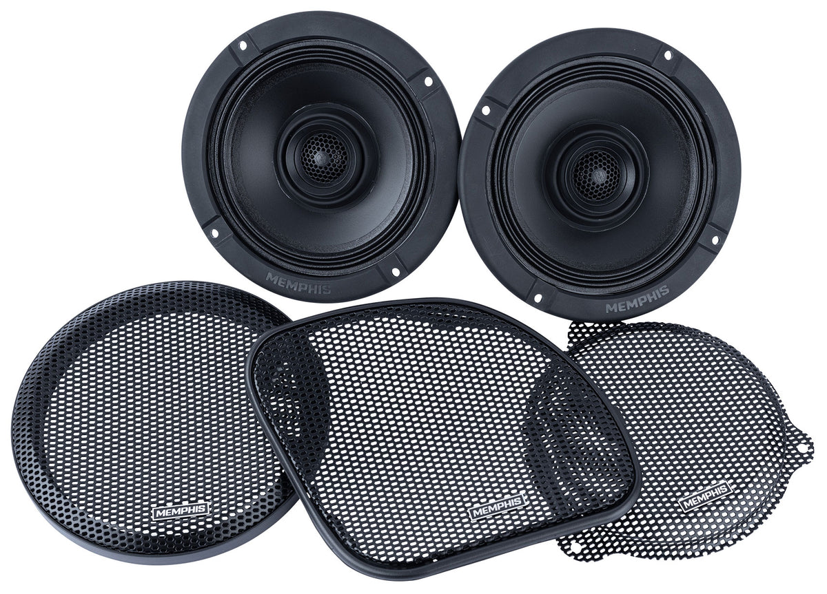 Memphis MXAHDPRO4 2014/2015+up Street/Road Glide Harley Davidson (4) Speaker Kit