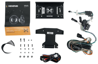 Memphis MXAHDPRO4 2014/2015+up Street/Road Glide Harley Davidson (4) Speaker Kit