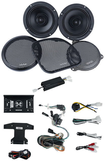 Memphis MXAHDPRO2 2014/2015+up Street/Road Glide Harley Davidson (2) Speaker Kit