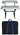 Rockville Z55 Z-Style 2-Tier Keyboard Stand+Travel Bag Adjustable Height + Width