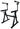 Rockville Z55 Z-Style 2-Tier Keyboard Stand+Travel Bag Adjustable Height + Width