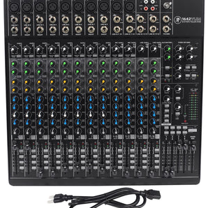 Mackie 1642VLZ4 16-channel Compact Analog Low-Noise Mixer w/ 10 ONYX Preamps