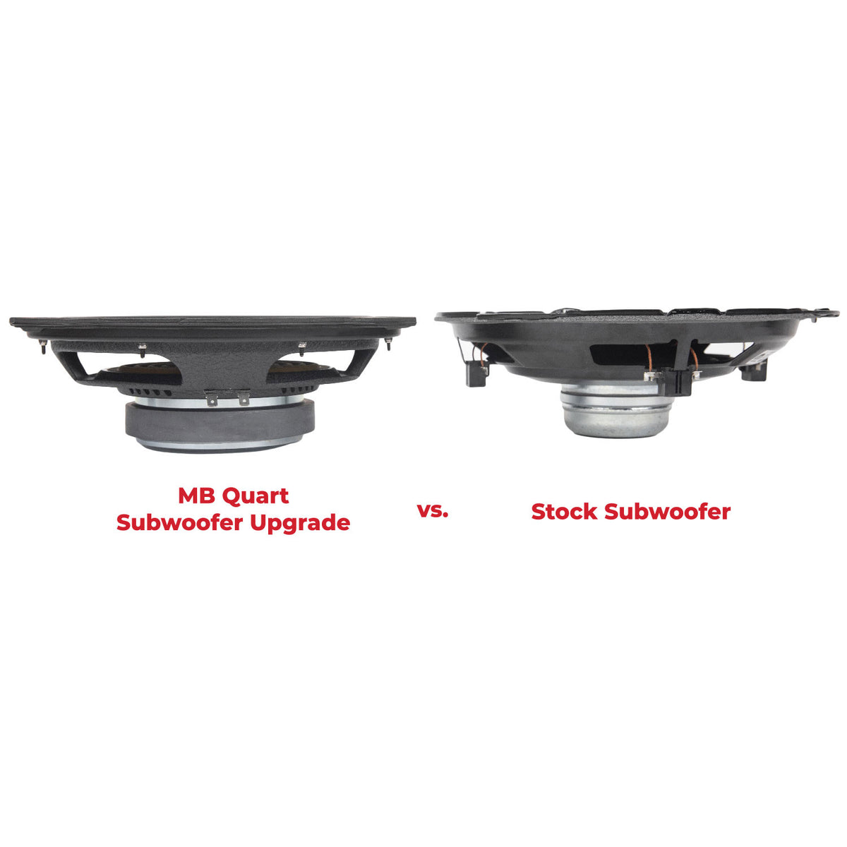 MB Quart MBQJL-SUBR-1 10" 400w Active Subwoofer Upgrade Kit For Jeep Wrangler JL