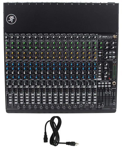 Mackie 1604VLZ4 16-channel Compact Analog Low-Noise Mixer w/ 16 ONYX Preamps