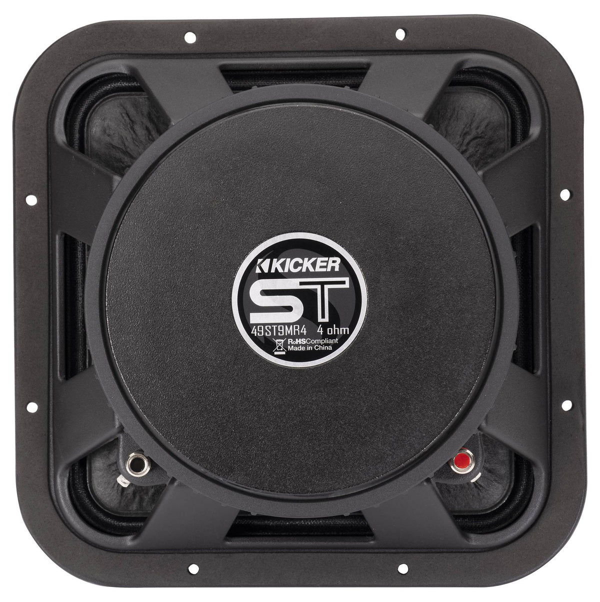 Pair Kicker ST9MR 9" Street Series Square Mid-Range Speakers 4-ohm 49ST9MR4
