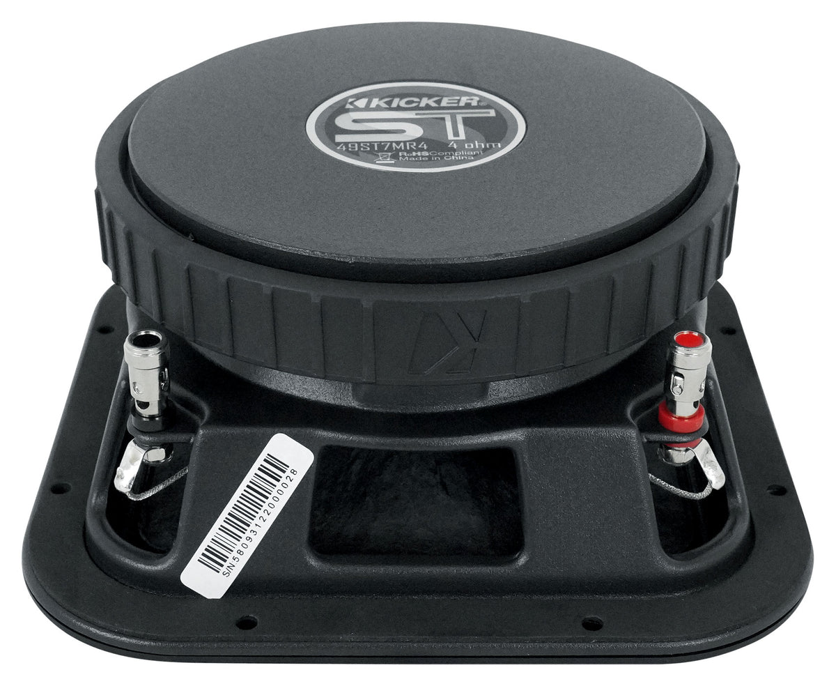Pair Kicker ST7MR 7" Street Series Square Mid-Range Speakers 4-ohm 49ST7MR4