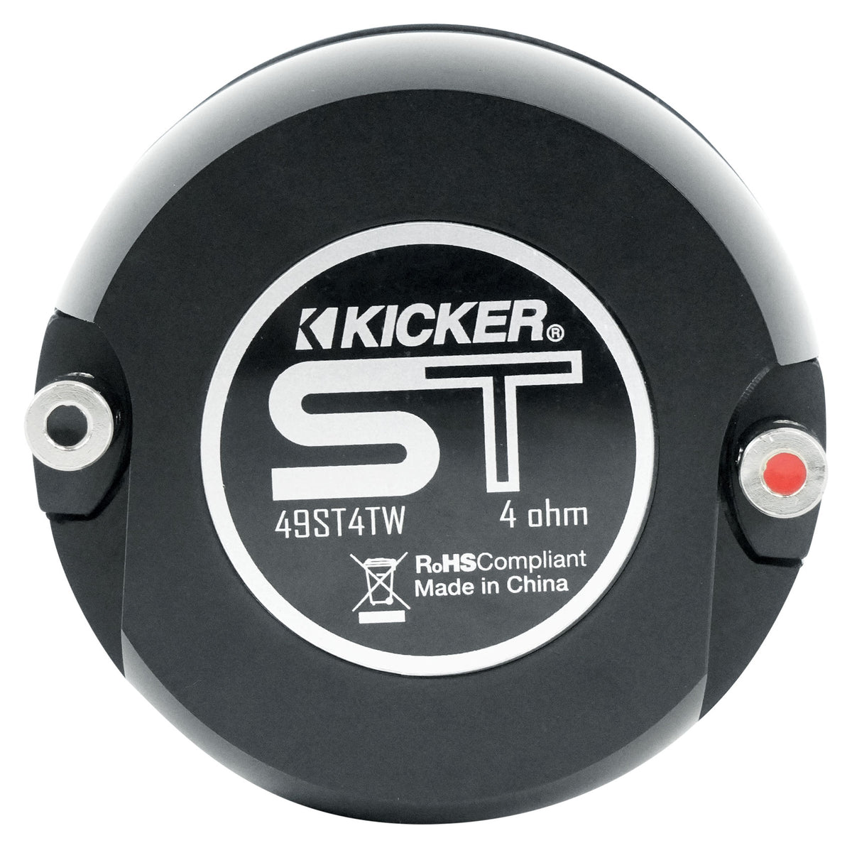 Kicker ST4TW 1.5" Pro Audio Dual Mount Bullet Tweeter Single 4-ohm 49ST4TW