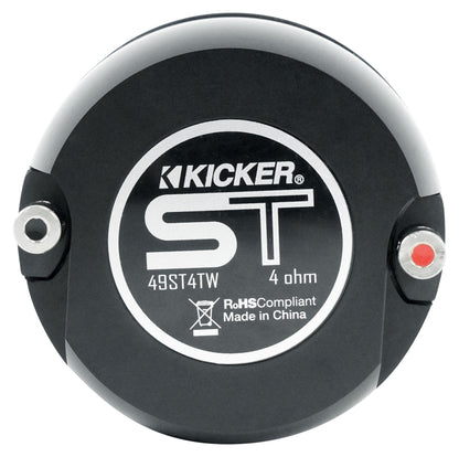 Kicker ST4TW 1.5" Pro Audio Dual Mount Bullet Tweeter Single 4-ohm 49ST4TW