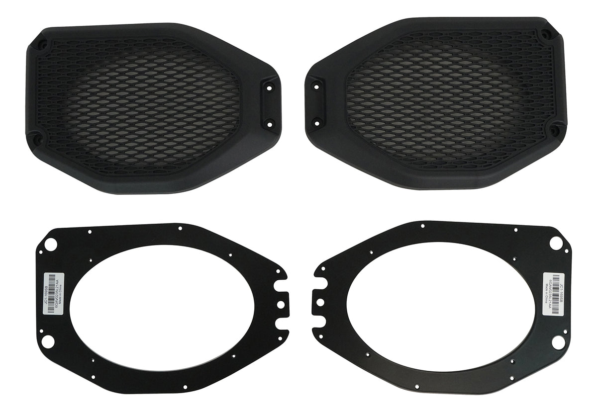 MB QUARTJC1-169SB  6x9” Rear Speakers for 2020+ Jeep Gladiator/2018+ Wrangler JL