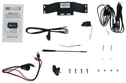 MB QUART MBQG-STG2-RAD-1 Receiver+2) Speaker Audio Kit For 2016+ Polaris General