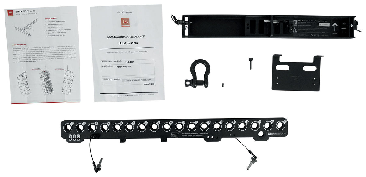 JBL SRX906LA AF Array Frame For SRX906LA Speaker to Support Up to (16) Cabinets