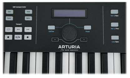 Arturia KeyLab Essential 88-Key USB MIDI Keyboard Controller in Black+Software